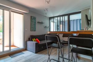 Appartements Les Cormorans - Appt en rdc avec jardin : photos des chambres