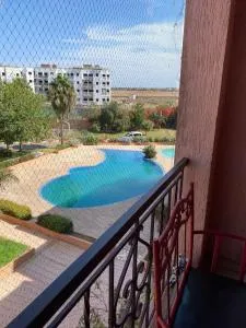 Appartement mohamedia Ricoflores vue sur piscine - Mansouria