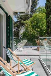 Apartment in Arbanija with sea view, terrace, air conditioning, WiFi 5139-2