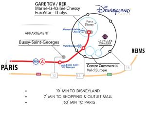 Appartements Top Location apartment 10 min Disneyland : photos des chambres