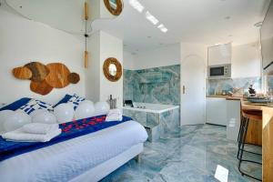 Appartements welcome to Santorini : photos des chambres