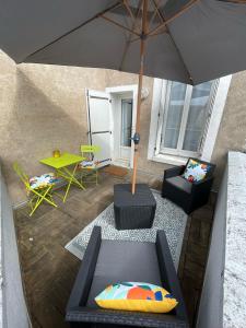 Appartements Logement entier: Appartement avec Terrasse Quartier de la Gare : photos des chambres