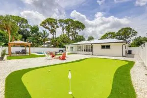 Vero Beach Vacation Rental Pool and Putting Green! - West Vero Corridor