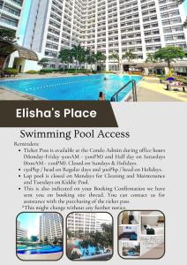 Bright and Cozy 1 Bedroom with Balcony Pool View and WiFi in Grace Residences