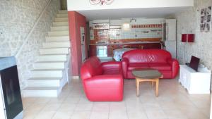 Maisons de vacances Le Gite ROUGE : photos des chambres