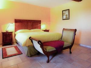 Maisons de vacances Luxury apartment with terrace sauna tennis pool : photos des chambres