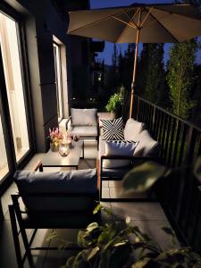 Apartament Wietrznia z tarasem, ogródkiem, parkingiem, na prestiżowym osiedlu obok rezerwatu przyrody NEW!!!