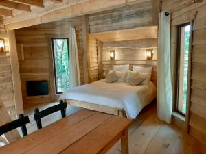 Chalets Le Jardin Des Cabanes : photos des chambres