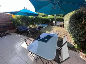 Appartement T2 avec jardin privé, piscine et barbecue