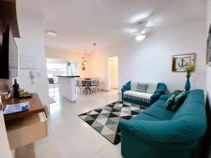 500 metros da Orla Itaguá em Ubatuba - Varanda Gourmet Wi-fi