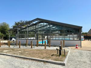 Maisons de vacances Le COTTAGE Baulois-Entre MER et NATURE- Plages- Tout a velo ou a pied- PISCINE couverte : photos des chambres