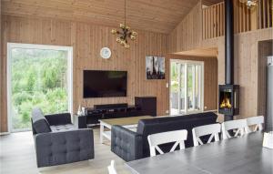 Nice Home In Treungen With Kitchen