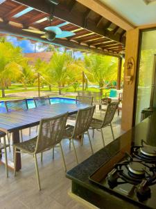 Bangalô Beira-mar, Piscina privativa, 5 quartos, Eco Resort