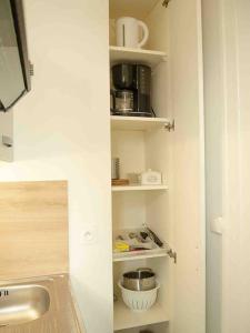 Appartements L'Escale - Annee70 - Cosy - Gare Le Havre - lesvoyagescolores : photos des chambres