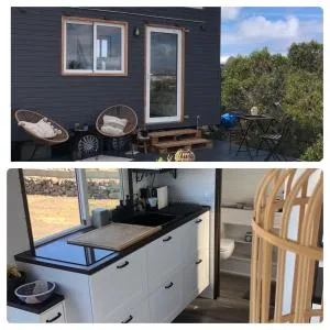 Tinyhouse Luna with AC, BBQ and beautiful view - Muñique