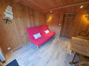 Tentes de luxe Cabane en bois sur l'etang : photos des chambres