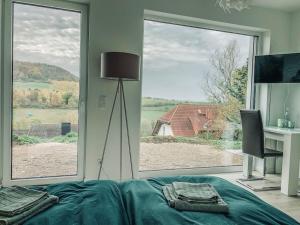 Modernes Doppelzimmer Friedewald Rhönblick