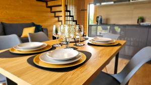 Domki Diabolina - sauna, jacuzzi, klimatyzacja, kominki