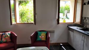 Maisons de vacances Le Jardin des Murmures : photos des chambres