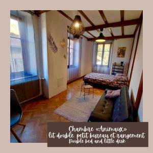 Appartements Gite chez Lulu proche du chateau : photos des chambres