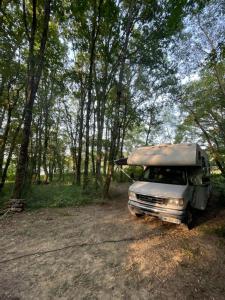Campings Location atypique en camping car americain au bord du lac de Mielan, proche de Marciac : photos des chambres