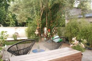 Maisons de vacances Loft familial avec grand jardin verdoyant : photos des chambres