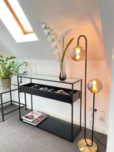 Appartment im DG Berlin 5 min zur Messe