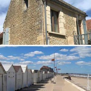 Maisons de vacances Maison avec cour au calme, 400m plage Juno Beach : photos des chambres