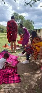 Orboma Masai home - Keekorok