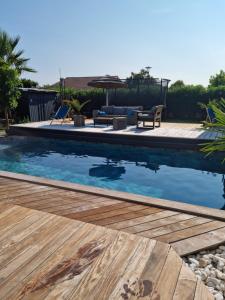 Villas Villa climatisee avec piscine a LEGE CAP FERRET : photos des chambres