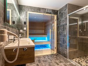 Appartements Luxurious apartment with private sauna in Upper Savoy : photos des chambres