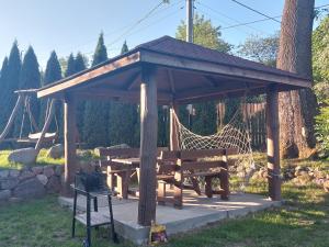 Domek na Mazurach pod jesionami