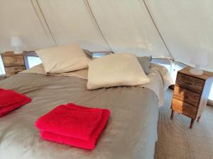 Tentes de luxe LES JARDINS CELESTES - Glamping - Lodge Saharienne Duo : photos des chambres