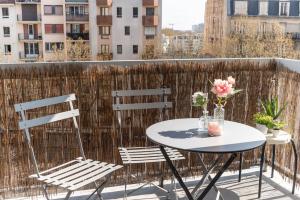 Appartements Le Citadin-T1-28m2-Pte Paris M7 : photos des chambres