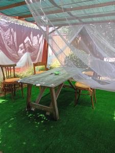 casa di campagna dal pozzo