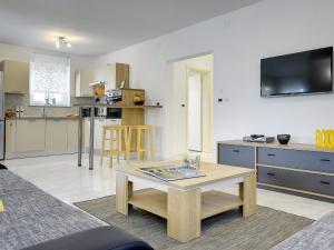 Modern villa with private pool near beach