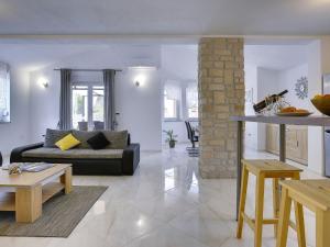 Modern villa with private pool near beach