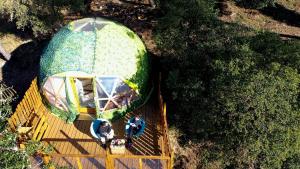 Campings Domaine de la Tuiliere - le dome insolite avec balneo privative : photos des chambres