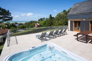 Villas La Villa Maxine, vue mer et spa : photos des chambres