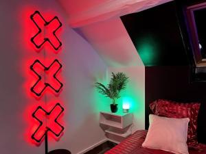 Appartements Red love-room / Balneo & plus ! : photos des chambres