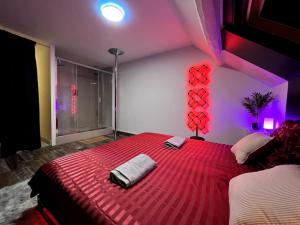 Appartements Red love-room / Balneo & plus ! : photos des chambres