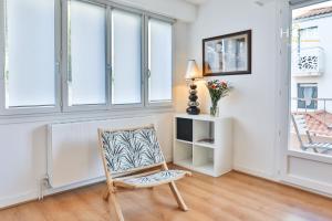 Appartements Logement agreable avec emplacement ideal au coeur des Sables : photos des chambres