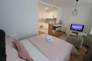 Savada PINK - studio with parking and WiFi, parking 5 eur per day