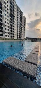 AuraMuslim Homestay Desaru Bandar Penawar Pool View with WIFI