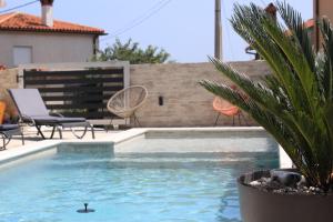 Apartments Mia with pool near Medulin