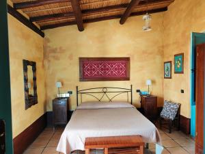 Double Room with Patio room in Sa Corti De Sa Perda Piscinas