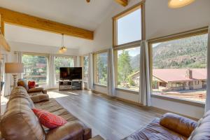 Magnificent Ouray Home with Deck and Mountain Views!