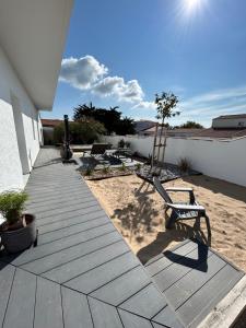Villas 12 pers, sur la dune, PMR, spa, hammam, salle de sport : photos des chambres