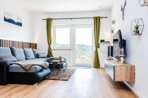 Stilvolle Ferienwohnung mit Blick in die Natur