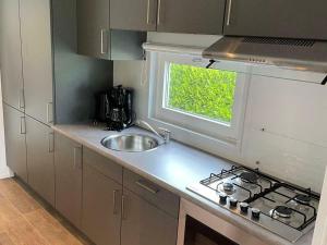 Comfort chalet on a recreational lake